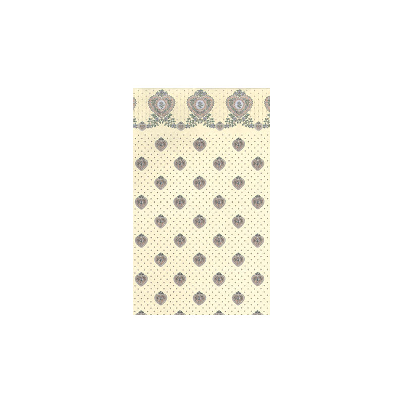 3 pack Wallpaper: Petite Heart, Cream