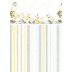 3 pack Wallpaper: Dapper Ducks, White
