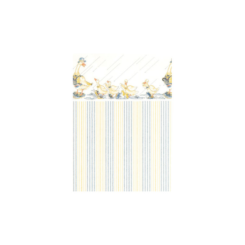 3 pack Wallpaper: Dapper Ducks, White