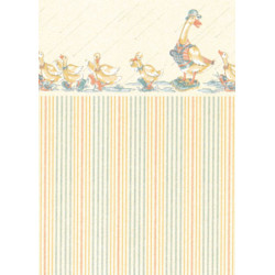 3 pack Wallpaper: Dapper Ducks, Cream