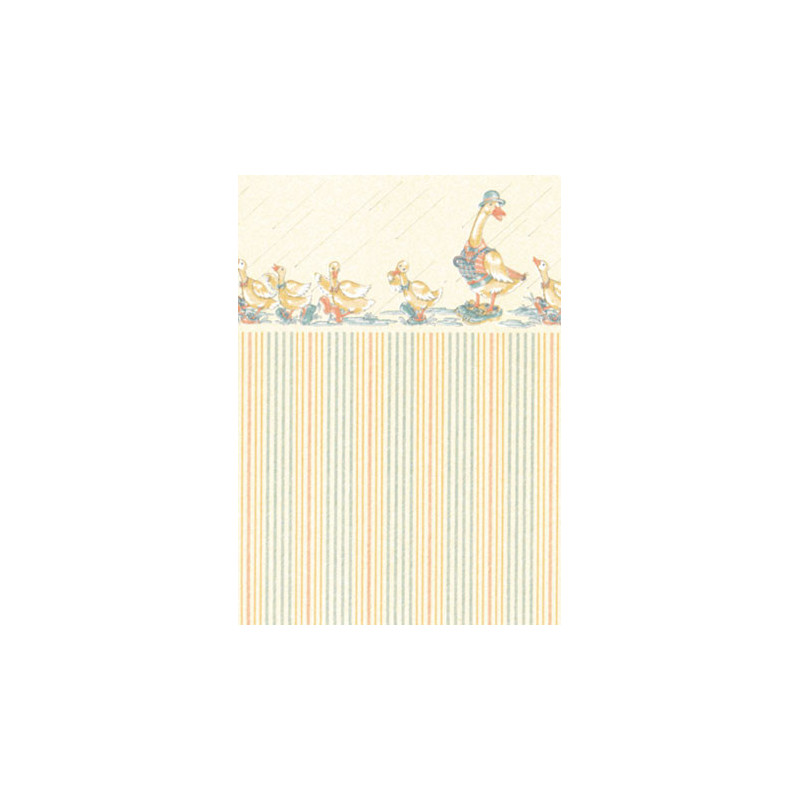 3 pack Wallpaper: Dapper Ducks, Cream
