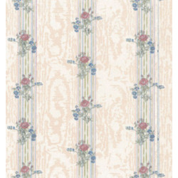 3 pack Wallpaper: Reflections, Cream (rose)