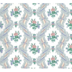 3 pack Wallpaper: Ogee Lace, White (peach)