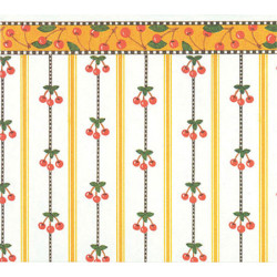 3 pack Wallpaper: Cherry Stripe, Multi