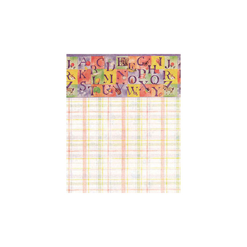 3 pack Wallpaper: Abc Blocks (pastel)