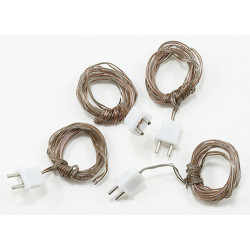PETITE: WIRED WALL PLUGS, 4/PK