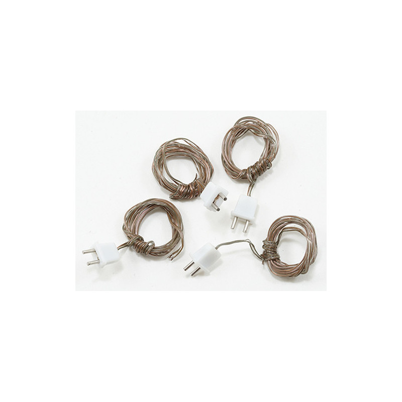 PETITE: WIRED WALL PLUGS, 4/PK