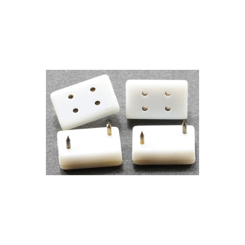 PETITE: DOUBLE WALL OUTLETS, 4/PK