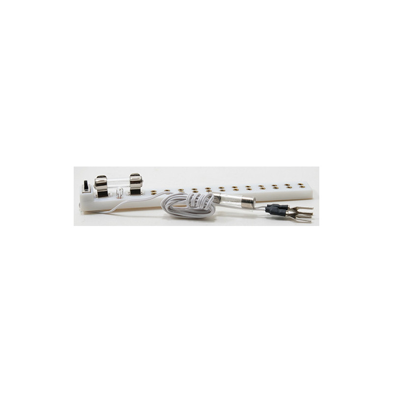 PETITE: 12-OUTLET POWER STRIP,FUSE+SWTCH