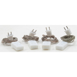 Petite: Dbl Receptacle W/Plugw