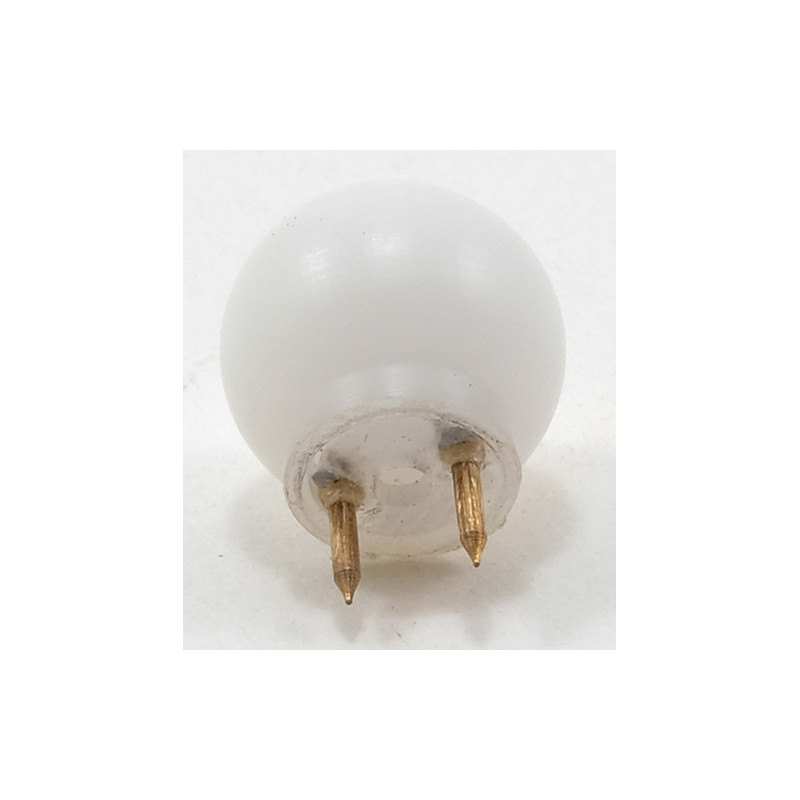 Rnd Wht 12V Pin-In Clng Globe