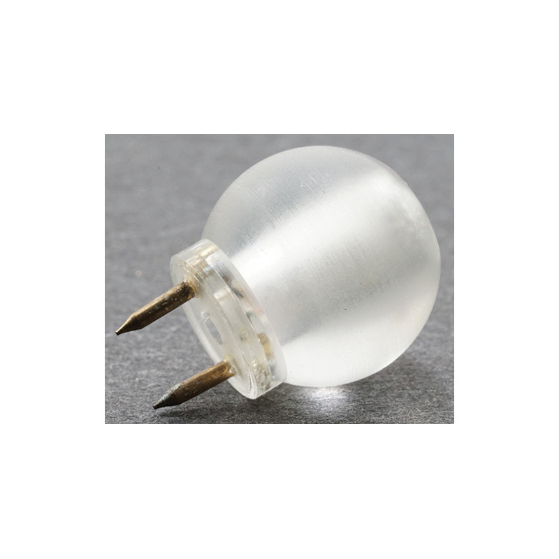 Rnd Clear 12V Pin-In Clng Glob