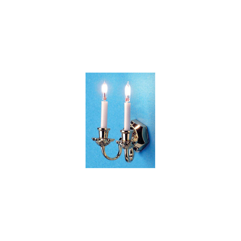 Double Wall Sconce W/Bi-Pin Bu