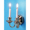 Double Wall Sconce W/Bi-Pin Bu