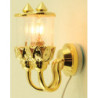 Double Ornate Coach Wall Lamp