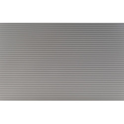 ROOF PANEL, TIN COLOR, 12 X 16, 1/PK