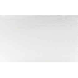 NO WAX FLR: LG HEX, WHITE 10-1/2X16-1/2