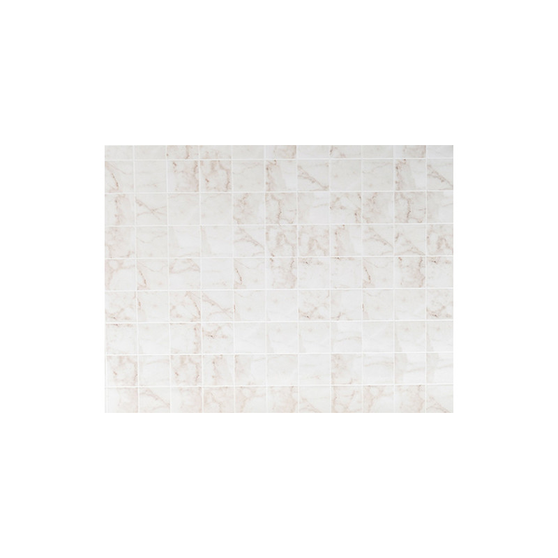 No Wax Marble Floor-White