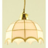 Tiffany Hanging Lamp- Wht