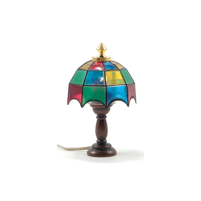 Tiff. Table Lamp- Colord