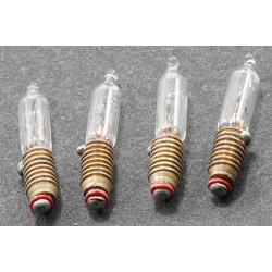 Candleflame Screw Bulb- 12V 4P