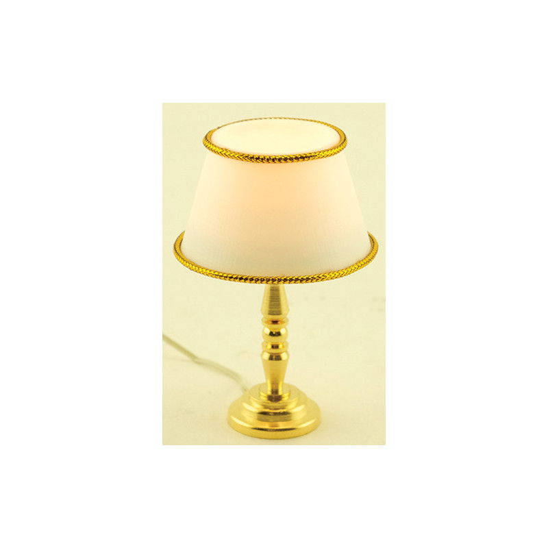 Table Lamp- Gold Base