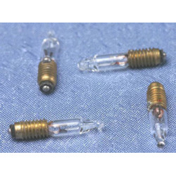 Candleflame Screw Bulb- 3 V.-