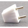 MALE PLUGS, 6/PK
