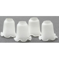 Glass Tulip Shade- Frosted- 4/