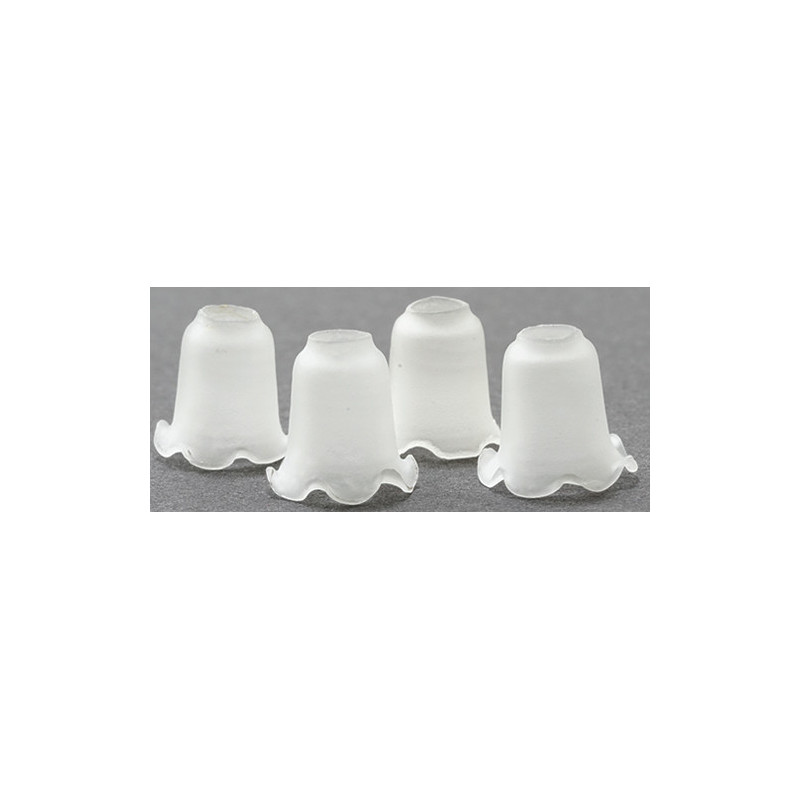 Glass Tulip Shade- Frosted- 4/