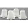 Glass Tulip Shade- Frosted- 4/