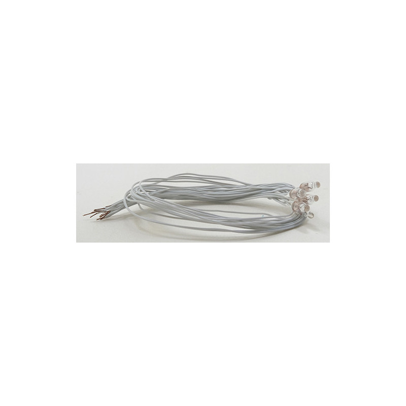 12V. Flame Bulb On 8 Inch Wire