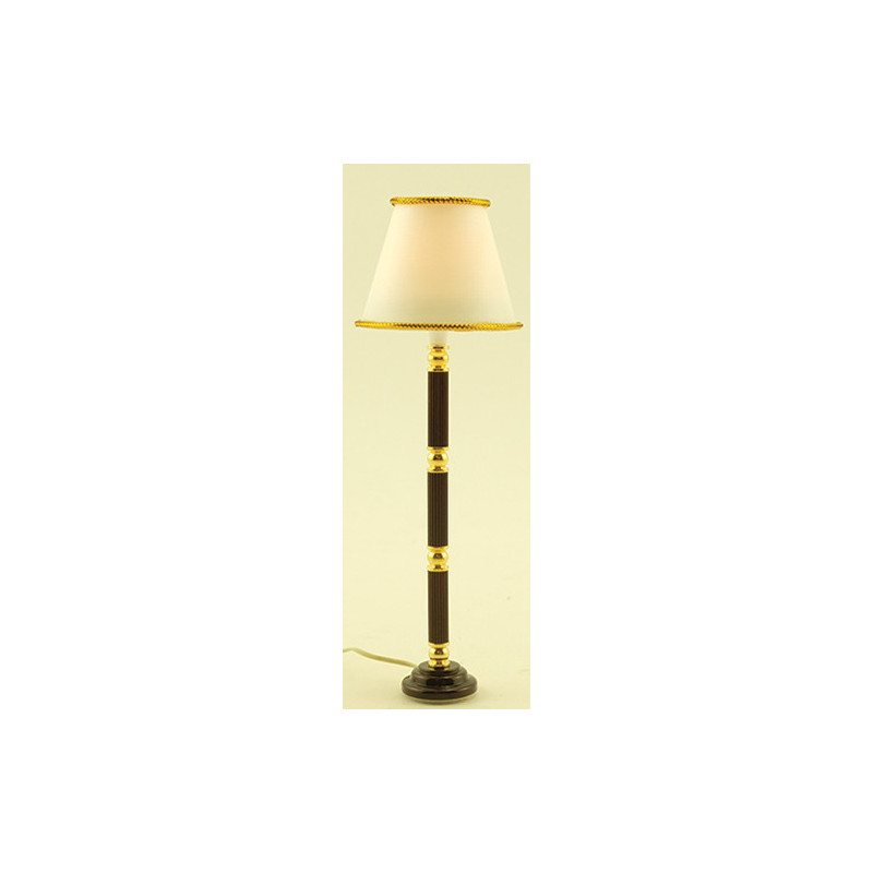 Stained Base Floor Lamp