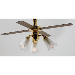 3-Tulip Ceiling Fan