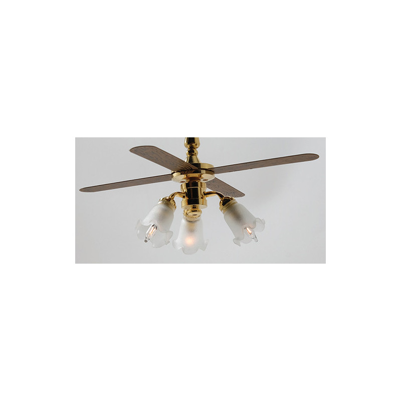 3-Tulip Ceiling Fan