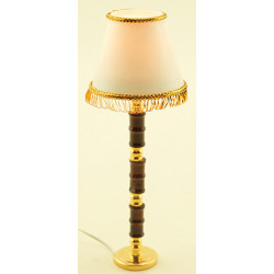 Fringed Shade Floor Lamp