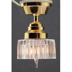 Ceiling Lamp- Scalloped Shade
