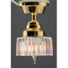 Ceiling Lamp- Scalloped Shade