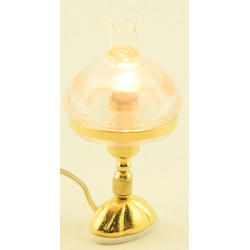 Vict. Reading Lamp- Clear Shad