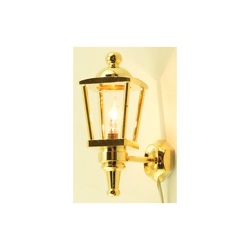 Brass Carriage Lamp