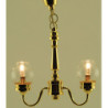 Chandelier- 2-Lt Fluted
