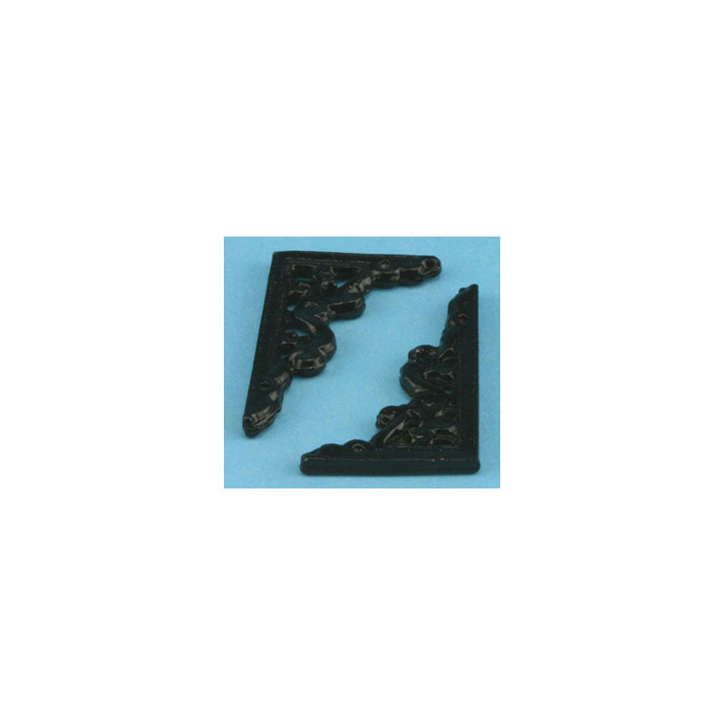 BRACKET LARGE 2PCS BLACK