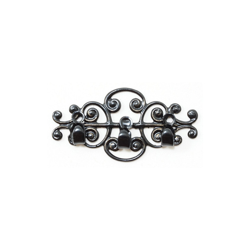 BLACK POT RACK