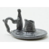 CANDLEHOLDER-PEWTER
