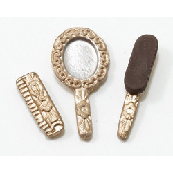 Dresser Set Gold