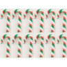 Red/green/white Candy Canes 12pcs.