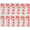 Candy Canes Red-white 12 Pcs.