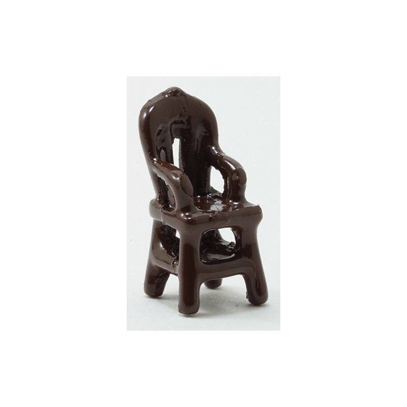 BROWN ARM CHAIR