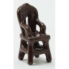 BROWN ARM CHAIR
