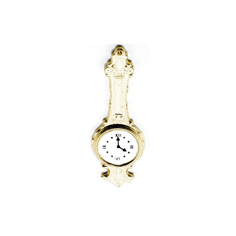 BANJO CLOCK-GOLD